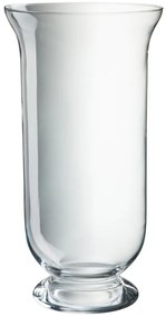 Transparentné sklenená váza Hurricane - Ø 25 * 50 cm