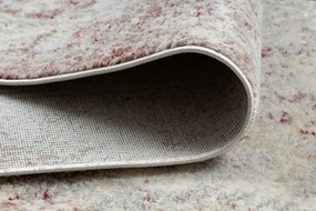 Koberec / behúň DISTIN 0828A ružový / púdrový / biely