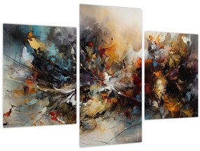 Obraz - Abstraktná grafika (90x60 cm)