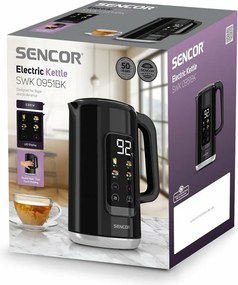 Sencor SWK 0951BK rýchlovarná kanvica, čierna