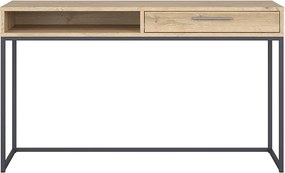 BLACK RED WHITE Gamla TOL1S toaletný stolík dub grandson / čierna