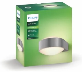 Philips 17336/47/PN - Vonkajšie nástenné svietidlo MYGARDEN CHIPMUNK E27/42W
