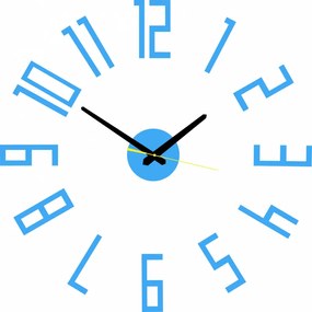 Nástenné hodiny Quartz, nalepovacie dekorácie, 3D zrkadlové nálepky Xmomo X0018-Wall clock HEU-