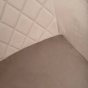 Otočná jedálenská stolička LAURENT béžová 847375
