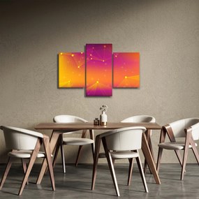 Farebný abstraktný obraz (90x60 cm)