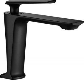 Mexen Ares, umývadlová batéria, čierna matná, 744100-70