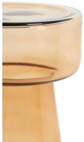Sklenený okrúhly odkladací stolík ø 30 cm Dakwa – Light &amp; Living