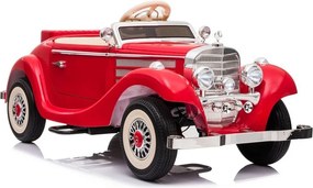 LEAN CARS Elektrické autíčko Mercedes 540K Premium LED MP3 červené