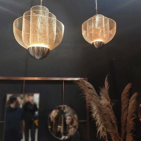Toolight - LED závesné svietidlo APP888-CP, ružové zlato, OSW-04033