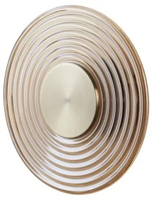 Searchlight 32210AM - LED Stmievateľné nástenné svietidlo CLEO LED/9,4W/230V mosadz