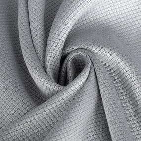 ZATEMŇOVACÍ ZÁVES NA KRÚŽKOCH AMARO 135X250 CM STRIEBORNÁ