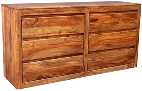 furniture-nabytek.cz - Rustikálna komoda z palisandru 160x80x45