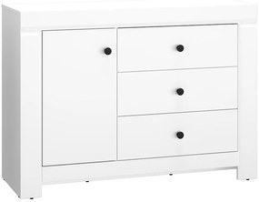 Komoda Lahti 10 biely Mat