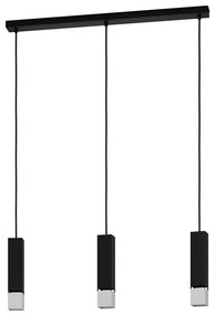 Eglo 99698 - LED Luster na lanku BUTRANO 3xGU10/4,5W/230V EG99698