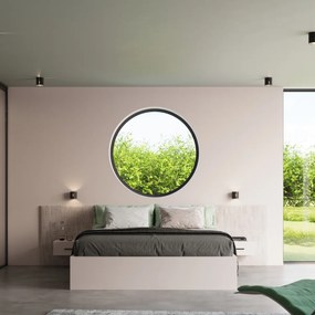 Stropné svietidlo Inez, 1x čierne kovové tienidlo