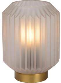 Lucide 45595/01/31 - Stolná lampa SUENO 1xE14/40W/230V krémová