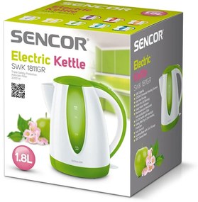 Sencor SWK 1811GR rýchlovarná kanvica zelená,