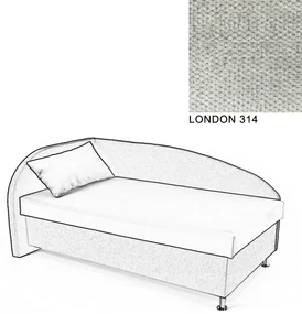AVA NAVI, ĽAVÁ 120x200 Varianta: LONDON 314