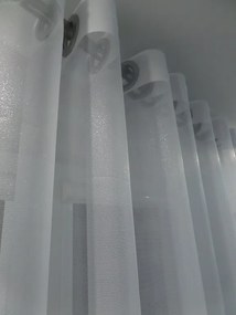 Dekorstudio Biela záclona SHINE s olovkom - š. 600 cm x v. 250 cm