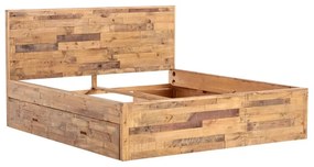 furniture-nabytek.cz - Masívna posteľ Mayari 180x200 s úložným priestorom, borovica, lakovaná
