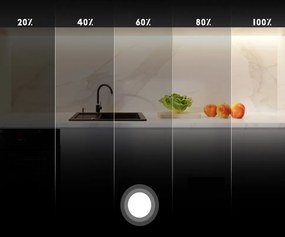 Sada COB LED pásku 12V 5m 60W - zdroj + stmívač + ovladač