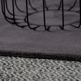 Obsession, Kusový koberec Cha Cha 535 grey kruh, 80x80 (priemer) kruh, šedá, obývacia izba