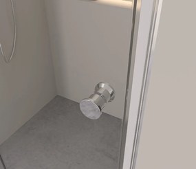 Erga Berlin Double, sprchový kút s dvojitými skladacími dverami 100(dvere) x 120(dvere) x 195 cm, 6mm číre sklo, chrómový profil, ERG-V02-BERLIN-D100D120-CL-CR