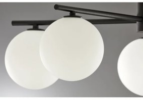 Jupiter 2049 - Prisadený luster PRATO 5xG9/14W/230V čierna/biela