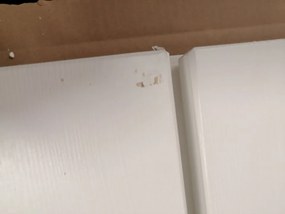 AKCIA Posteľ PARIS zvýšená 140 x 200 cm, biela II. akosť Rošt: Bez roštu, Matrac: Bez matraca