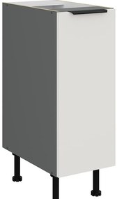 Kuchynská skrinka Aria-Wh/Ant Anti Fingerprint 30d Cargo Bb