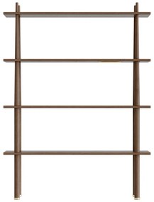 Hnedý modulárny policový systém v dekore duba 110x148 cm Stories - UMAGE