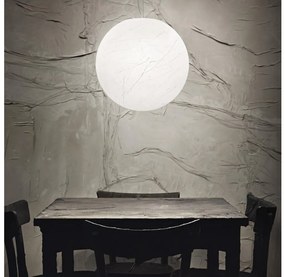 Ideal Lux - Luster na lanku CARTA 1xE27/25W/230V pr. 30 cm biela