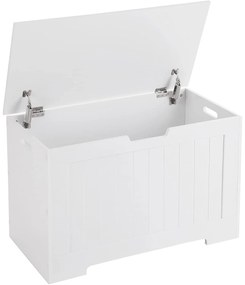 Box na hračky, úložný box, veľká kapacita, biely