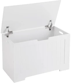 Box na hračky, úložný box, veľká kapacita, biely
