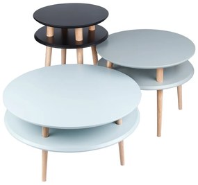 Tmavosivý konferenčný stolík Ragaba UFO, ⌀ 57 cm