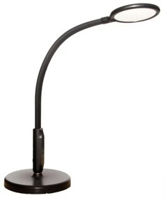 LED Stmievateľná lampa 3v1 LED/12W/230V čierna CRI 90 + diaľkové ovládanie