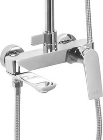 Rea Avalon, sprchová súprava s dažďovou hlavovou a ručnou hlavicou, chrómová, REA-P8699