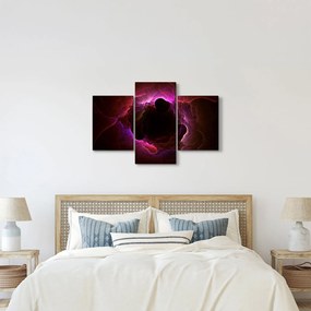 Obraz - abstrakcie mraku (90x60 cm)