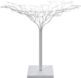 Biely kovový dekoratívne strom Leonois L - Ø 140 * 180 cm