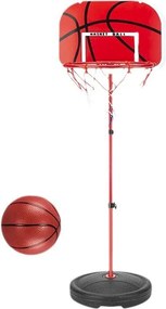 LEAN Toys Detský basketbalový kôš Basketbalová záhrada 139 cm