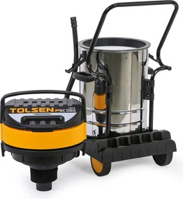 Priemyselný vysávač TOLSEN 79610, suché/mokré sanie, 3000 W, 80 l