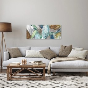 Obraz - Abstraktné maľba postavy (120x50 cm)