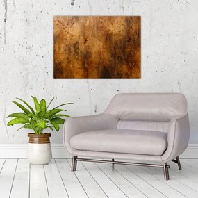 Sklenený obraz - Detail dreva (70x50 cm)