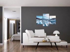 Obraz - Ľadovcové útvary (90x60 cm)