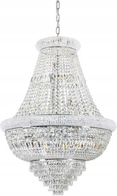 Závesné svietidlo Ideal Lux Dubai SP24 Cromo 243597 E14 24x40W 80cm IP20 chr