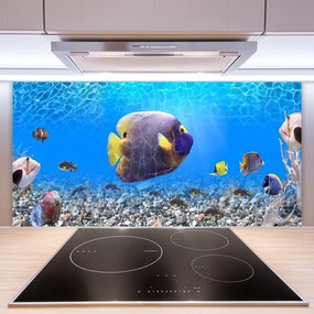 Nástenný panel  Ryba príroda 120x60 cm