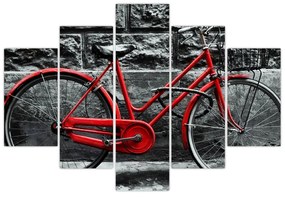 Obraz - Historický bicykel (150x105 cm)