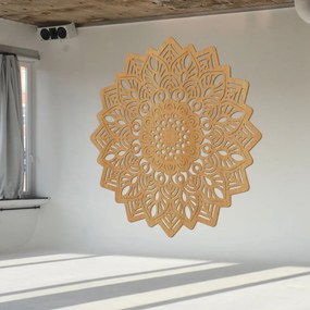 Drevený obraz na stenu mandala v tvare slnka | SENTOP HDF0319-B