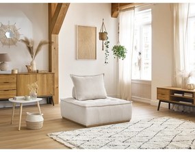 Biele ženilkové kreslo Elisa – Bobochic Paris