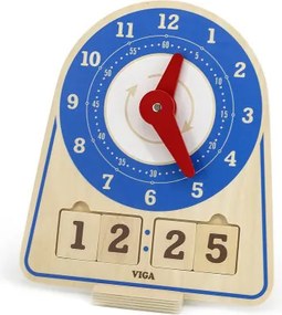 Drevené hodiny Viga 44547